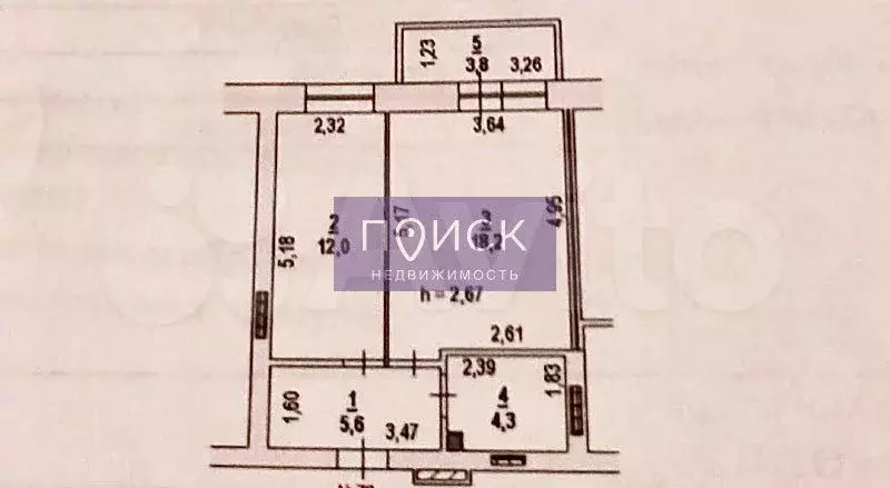 1-к. квартира, 45 м, 10/11 эт. - Фото 0