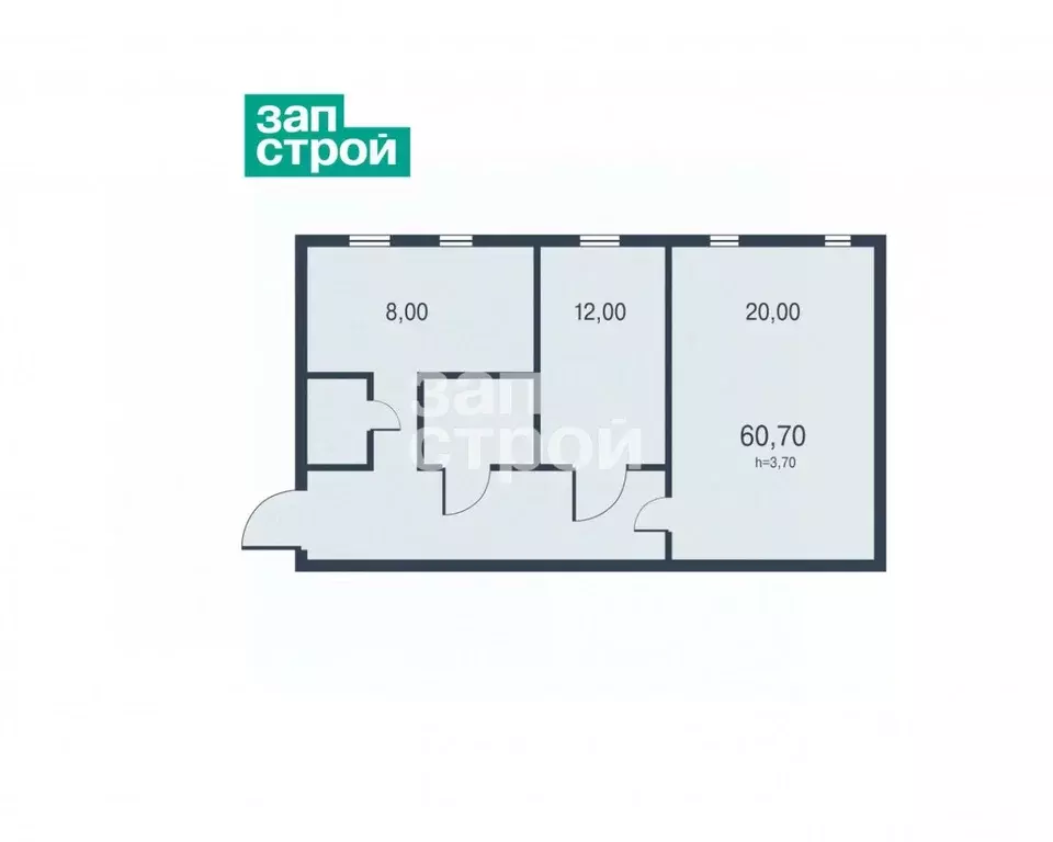 2-к кв. Санкт-Петербург Галерная ул., 18 (60.7 м) - Фото 2