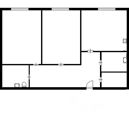 2-к кв. Москва 2-я Тверская-Ямская ул., 54 (100.0 м) - Фото 2