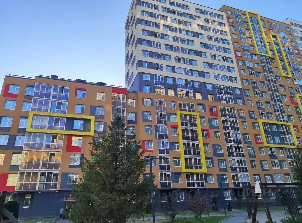 1-к кв. Ленинградская область, Мурино Всеволожский район, просп. ... - Фото 2