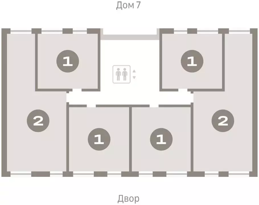1-комнатная квартира: Тюмень, Причальная улица, 7 (40.78 м) - Фото 2