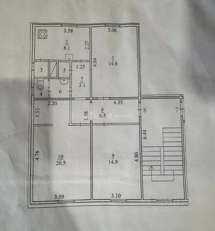 3-к кв. Архангельская область, Архангельск ул. Суфтина 1-й Проезд, 3 ... - Фото 1