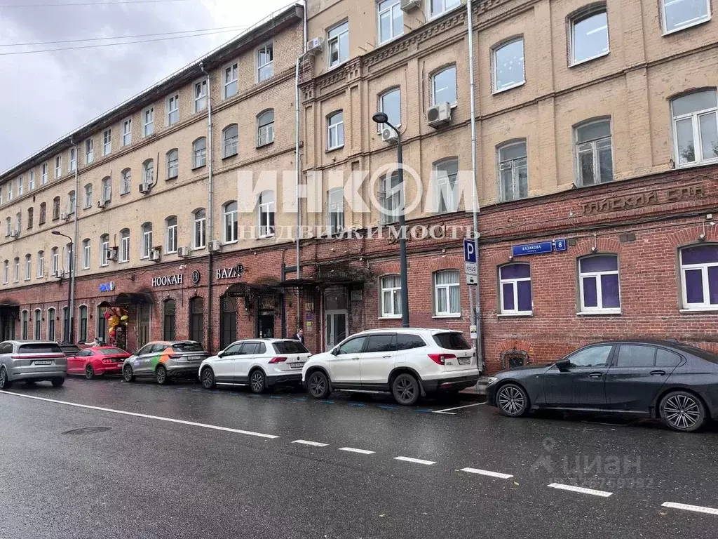 1-к кв. Москва ул. Казакова, 8С2 (15.5 м) - Фото 1