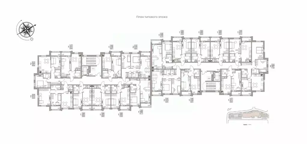 2-к кв. Волгоградская область, Волгоград ул. Дымченко, 9 (52.91 м) - Фото 2