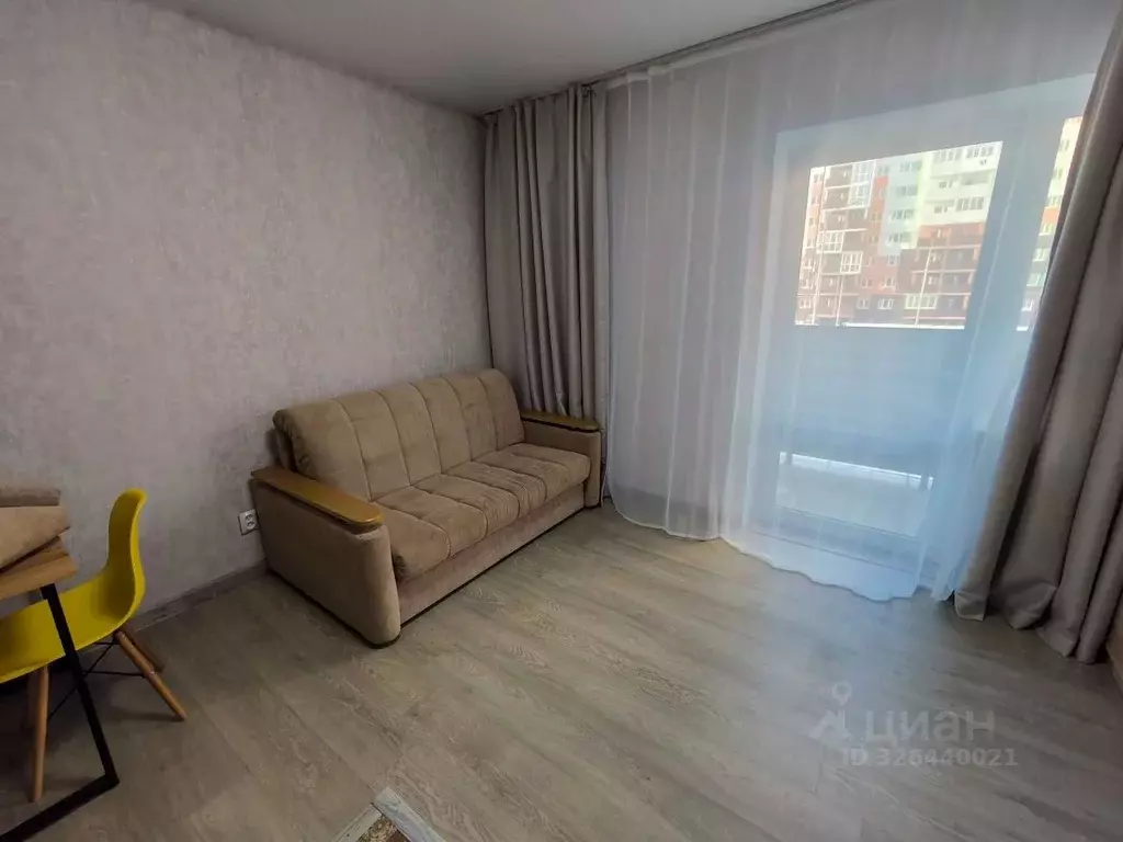 Студия Псковская область, Псков ул. Юности, 20 (29.0 м) - Фото 1