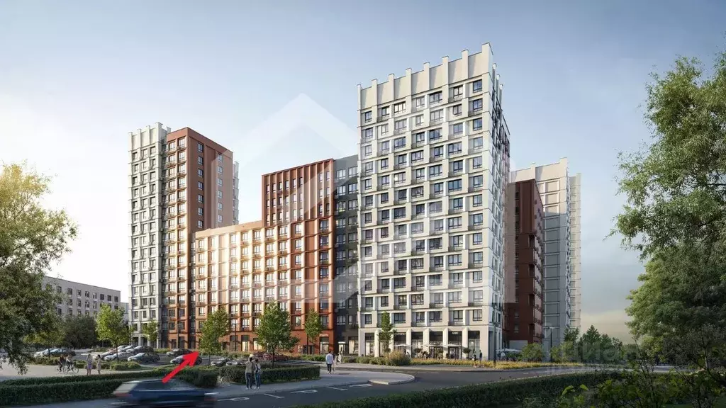 Торговая площадь в Москва Деснаречье жилой комплекс, к4.2 (94 м) - Фото 1