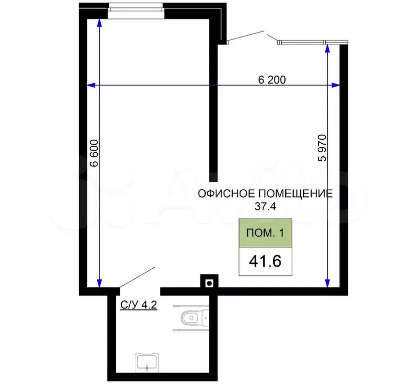 Нежилое помещение - Фото 1