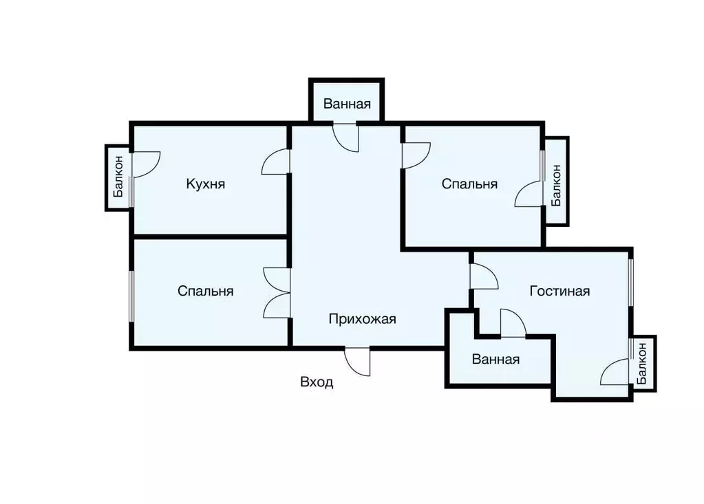 3-к кв. Москва Мичуринский просп., 9К3 (100.0 м) - Фото 1