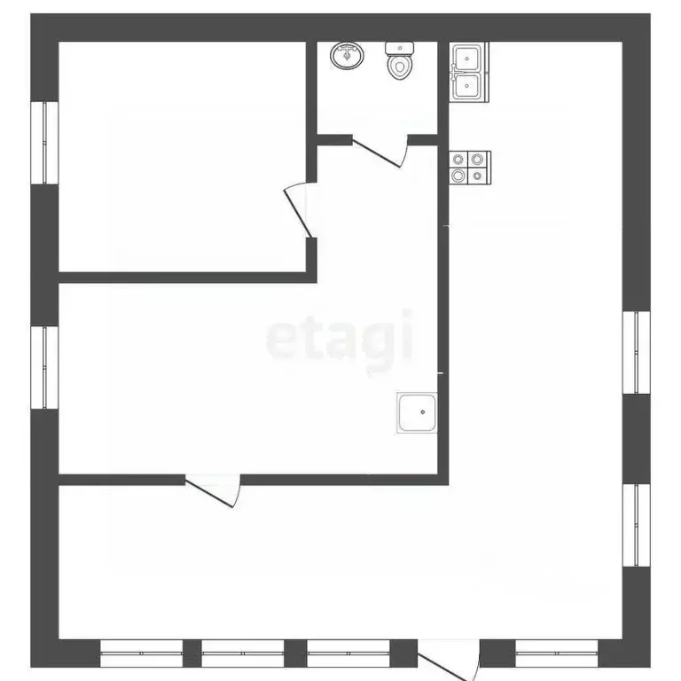 Дом в Ханты-Мансийский АО, Сургут № 2 садовое товарищество, ул. Третья ... - Фото 2