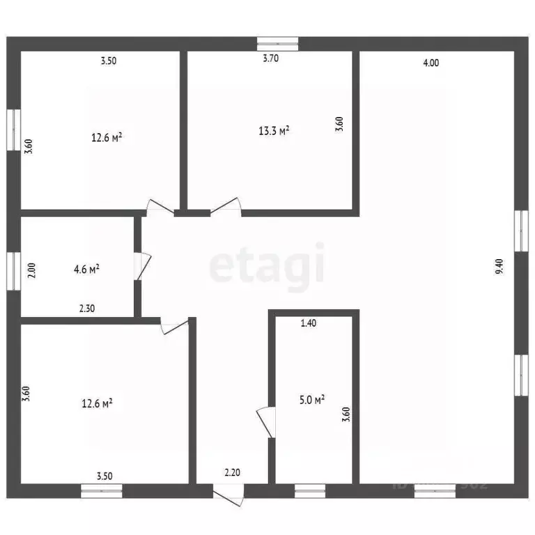 Дом в Челябинская область, Сосновский муниципальный округ, д. ... - Фото 0