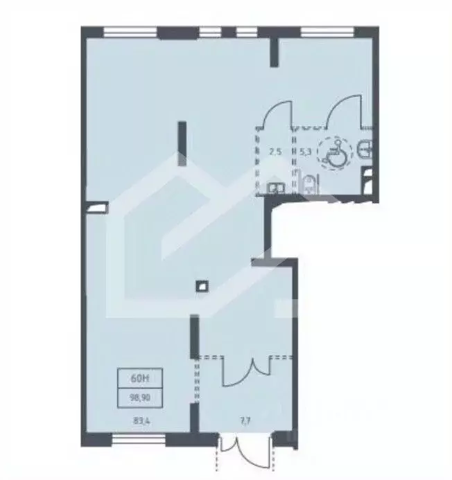 Помещение свободного назначения в Московская область, Мытищи ул. ... - Фото 2