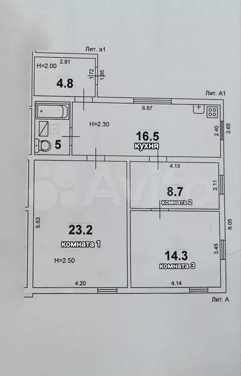 Дом 72 м на участке 3 сот. - Фото 0