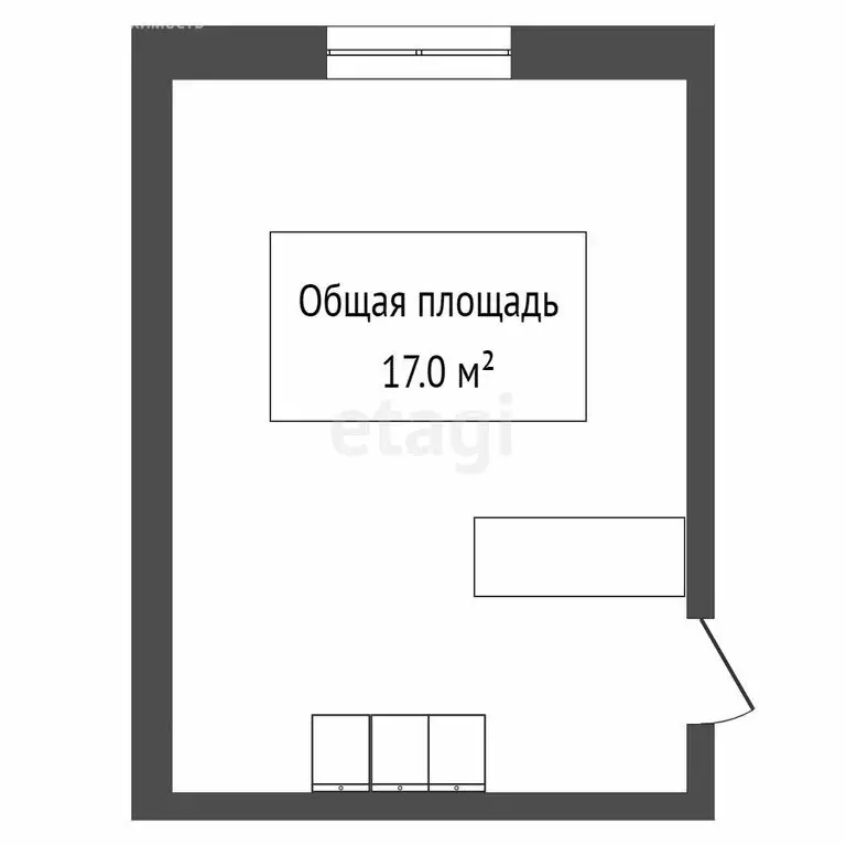 1к в -комнатной квартире (12.3 м) - Фото 0