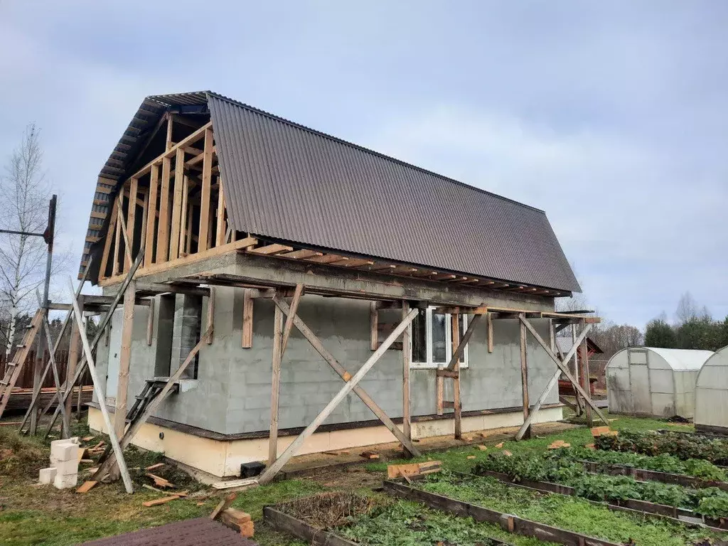 Дом в Ивановская область, Лежневское с/пос, д. Великодворское  (130 м) - Фото 1