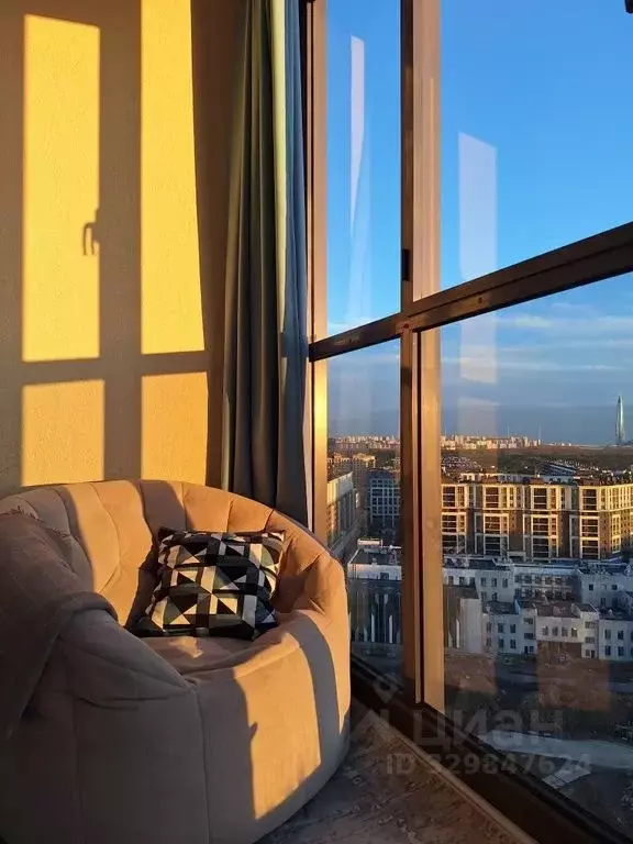Студия Санкт-Петербург ул. Верхне-Каменская, 11к1 (29.0 м) - Фото 1