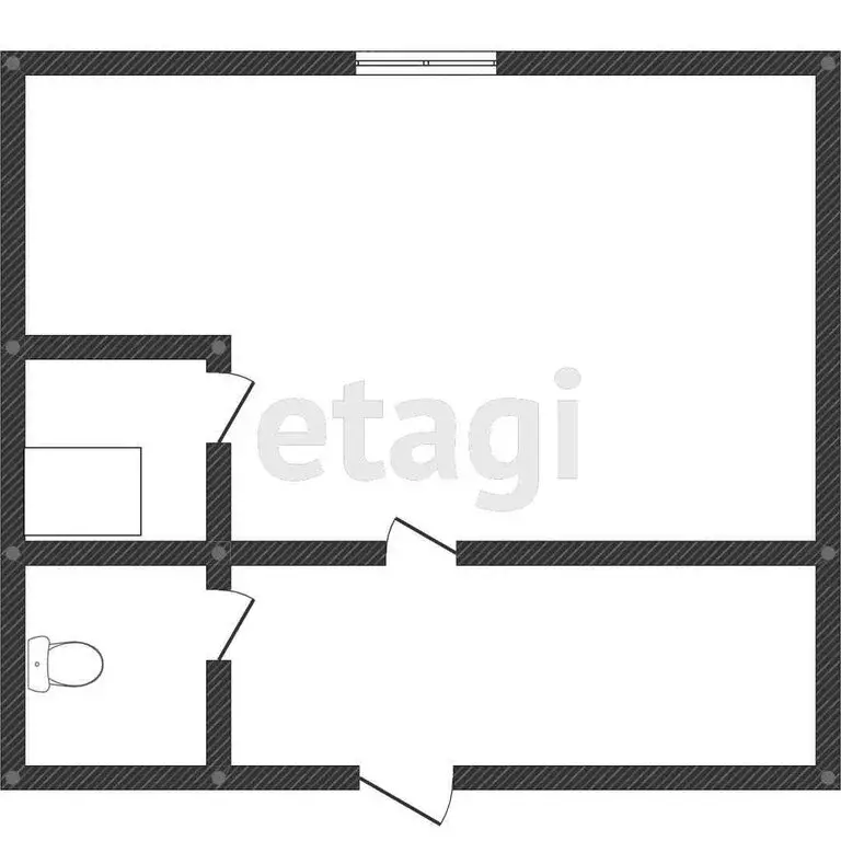 1-комнатная квартира: Нижний Тагил, улица Пархоменко, 135 (22.8 м) - Фото 1