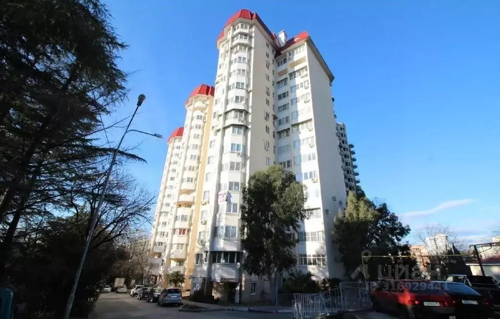 2-к кв. Краснодарский край, Сочи Завокзальный мкр, ул. Невская, 19 ... - Фото 0