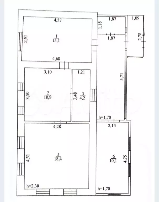 Дом 56,7 м на участке 7,6 сот. - Фото 0