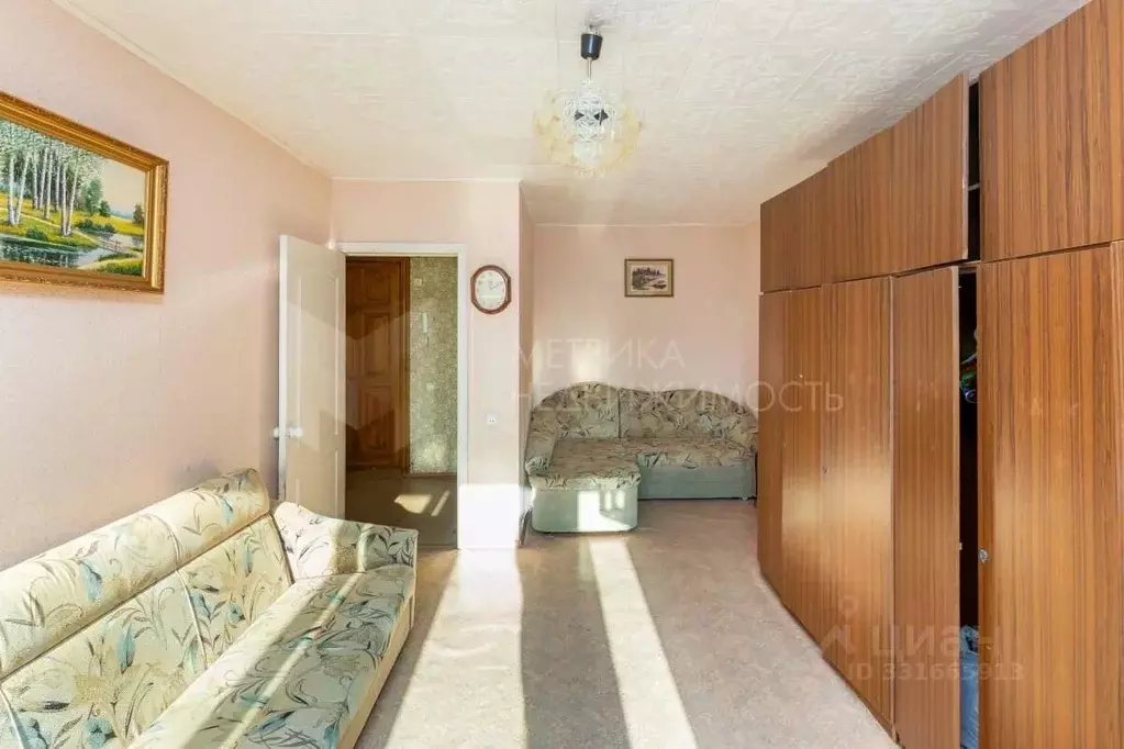 1-к кв. Тюменская область, Тюмень Орловская ул., 35к2 (35.0 м) - Фото 1