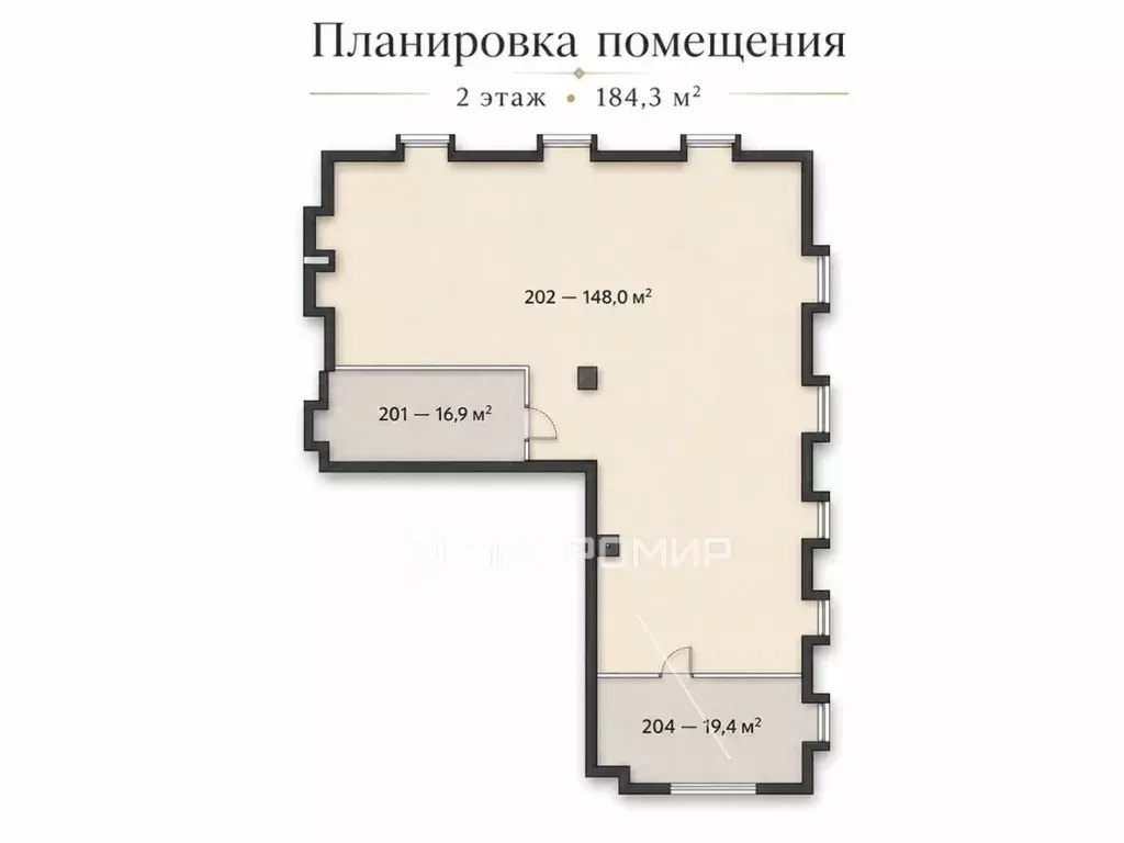 Помещение свободного назначения в Москва Нижегородская ул., 32С3 (184 ... - Фото 2