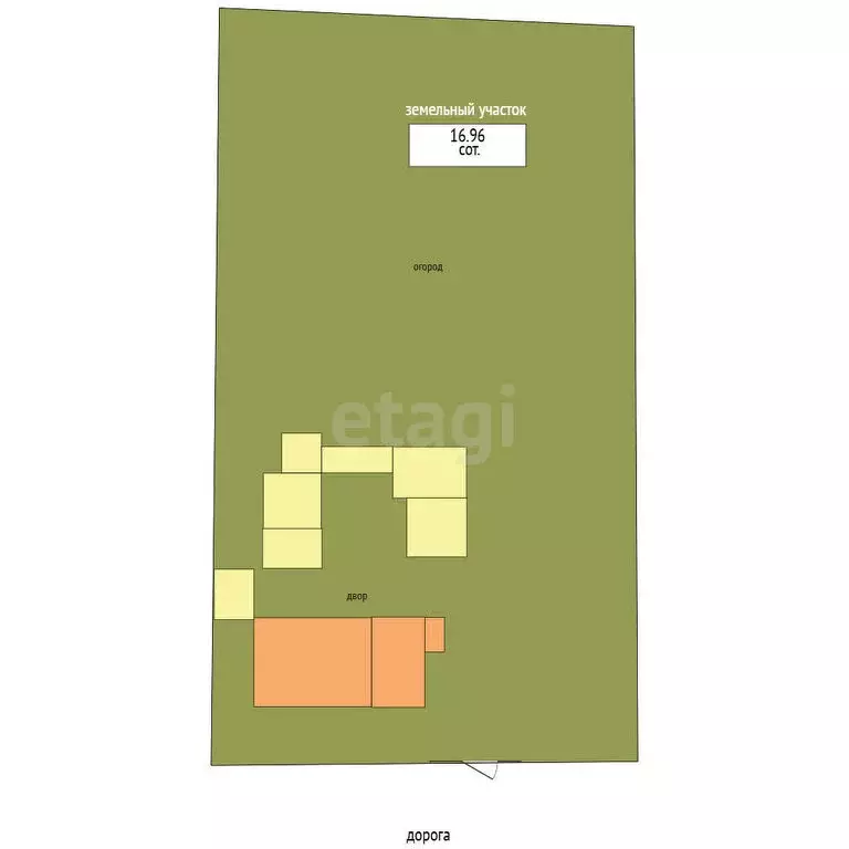 Дом в Ильичёво, улица Коммунаров (64 м) - Фото 1