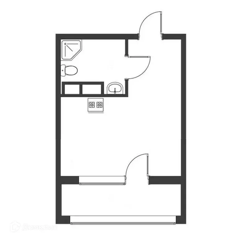 Продаётся квартира-студия, 22.5 м - Фото 1