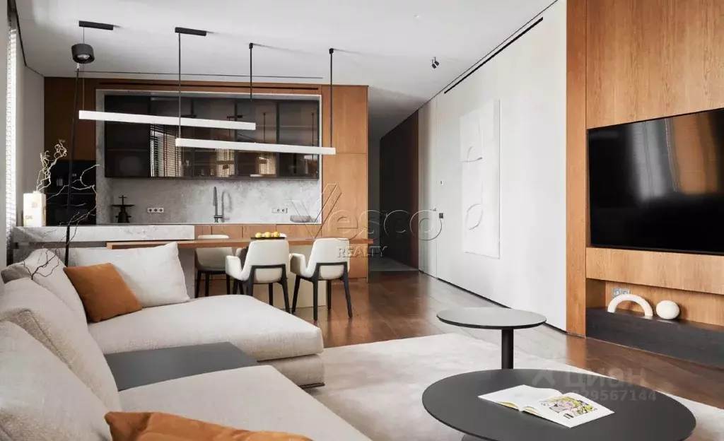 3-к кв. Москва Комсомольский просп., 32 (107.0 м) - Фото 2