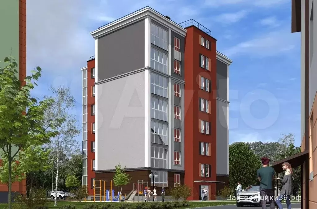 1-к. квартира, 35,6 м, 5/7 эт. - Фото 0