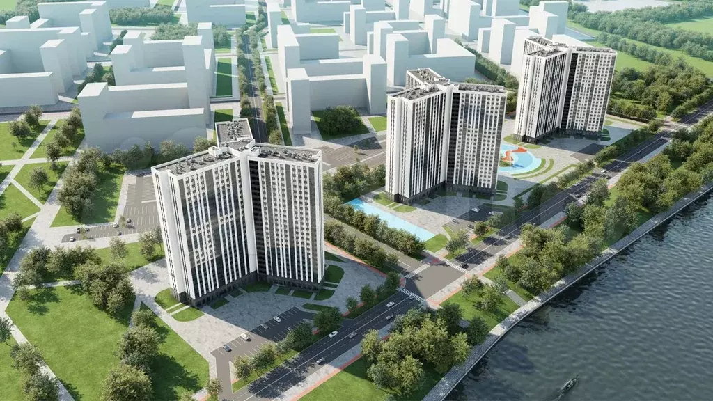 Квартира-студия, 32,8 м, 9/24 эт. - Фото 0