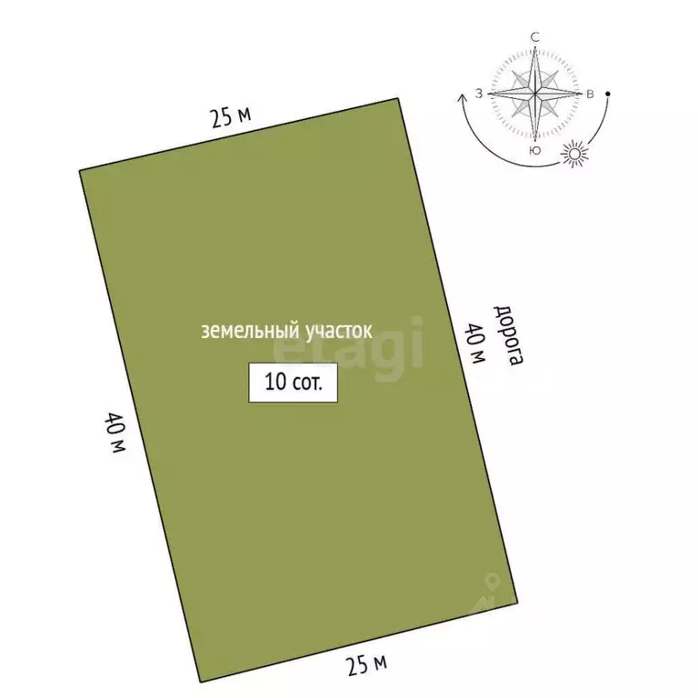 Участок в Крым, Ленинский район, Калиновское с/пос, Насыр урочище  ... - Фото 2