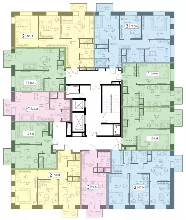 2-к кв. Нижегородская область, Нижний Новгород 15-й Канавинского ... - Фото 2
