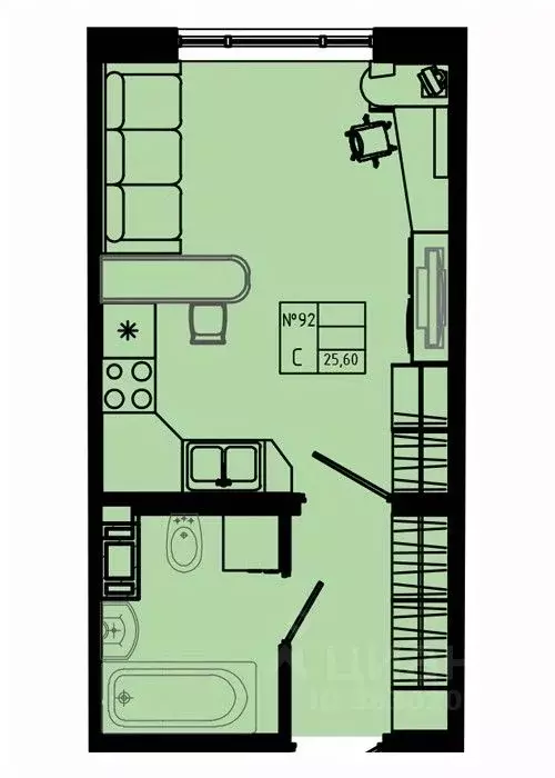 Студия Ленинградская область, Коммунар г. Гатчинский муниципальный ... - Фото 1