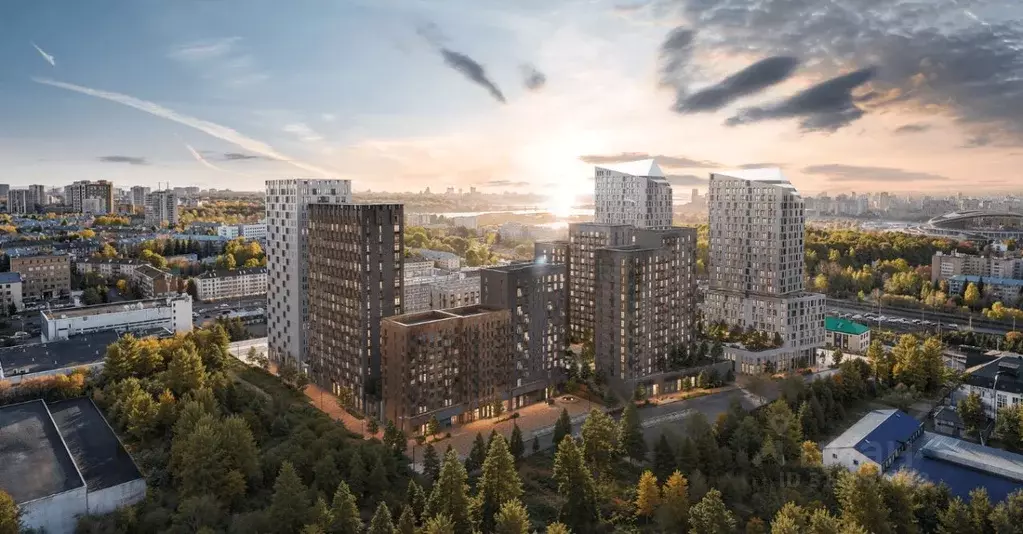 1-к кв. Татарстан, Казань проезд Владимира Шнеппа (34.6 м) - Фото 1