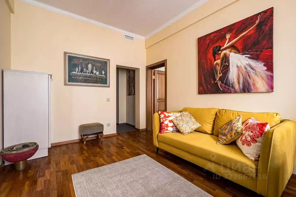 1-к кв. Москва 1-я Тверская-Ямская ул., 20/1 (45.0 м) - Фото 0