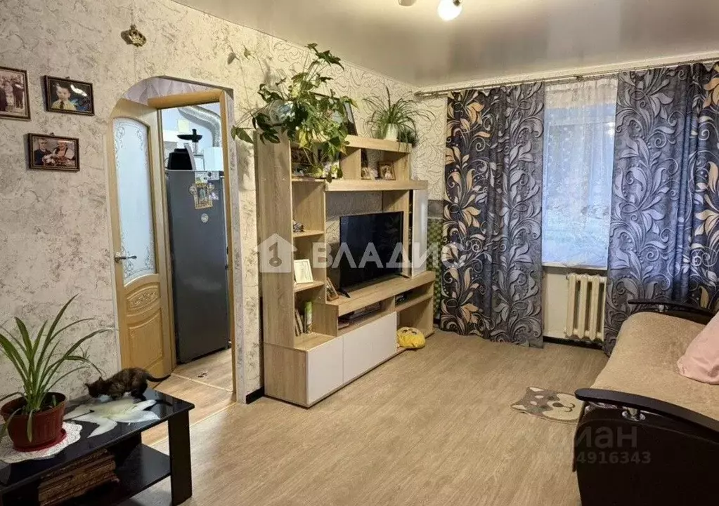 1-к кв. Владимирская область, Ковров Молодогвардейская ул., 5 (32.0 м) - Фото 0