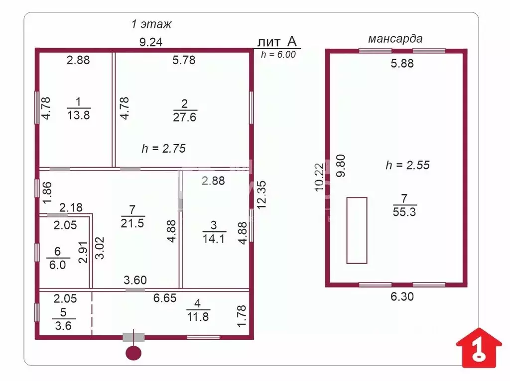 Дом в Омская область, Омск СОСН Интернационалист тер., 3 (168 м) - Фото 2