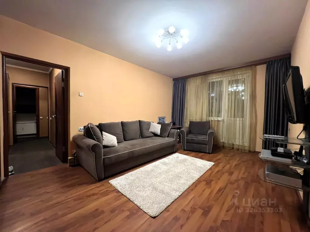 2-к кв. Москва ул. Раменки, 8К1 (50.1 м) - Фото 1