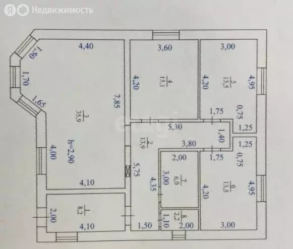 Дом в Боринское, Экологическая улица (89.1 м) - Фото 0