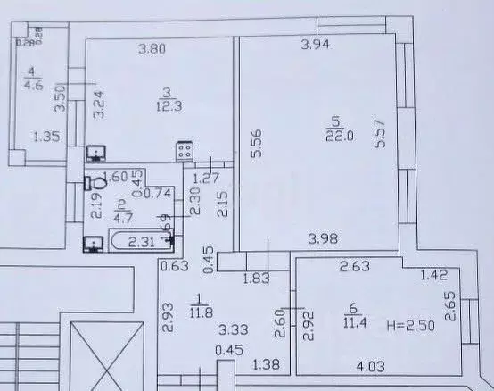 2-к кв. Краснодарский край, Анапа Крымская ул., 171 (62.2 м) - Фото 2