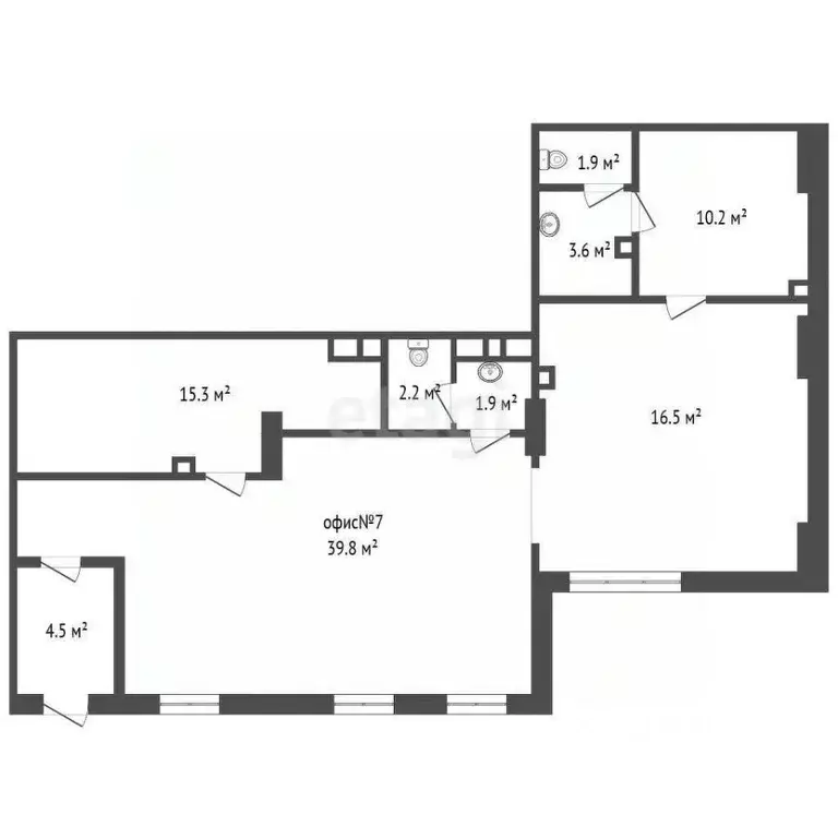 Офис в Ростовская область, Ростов-на-Дону Стабильная ул., 3с3 (106 м) - Фото 1