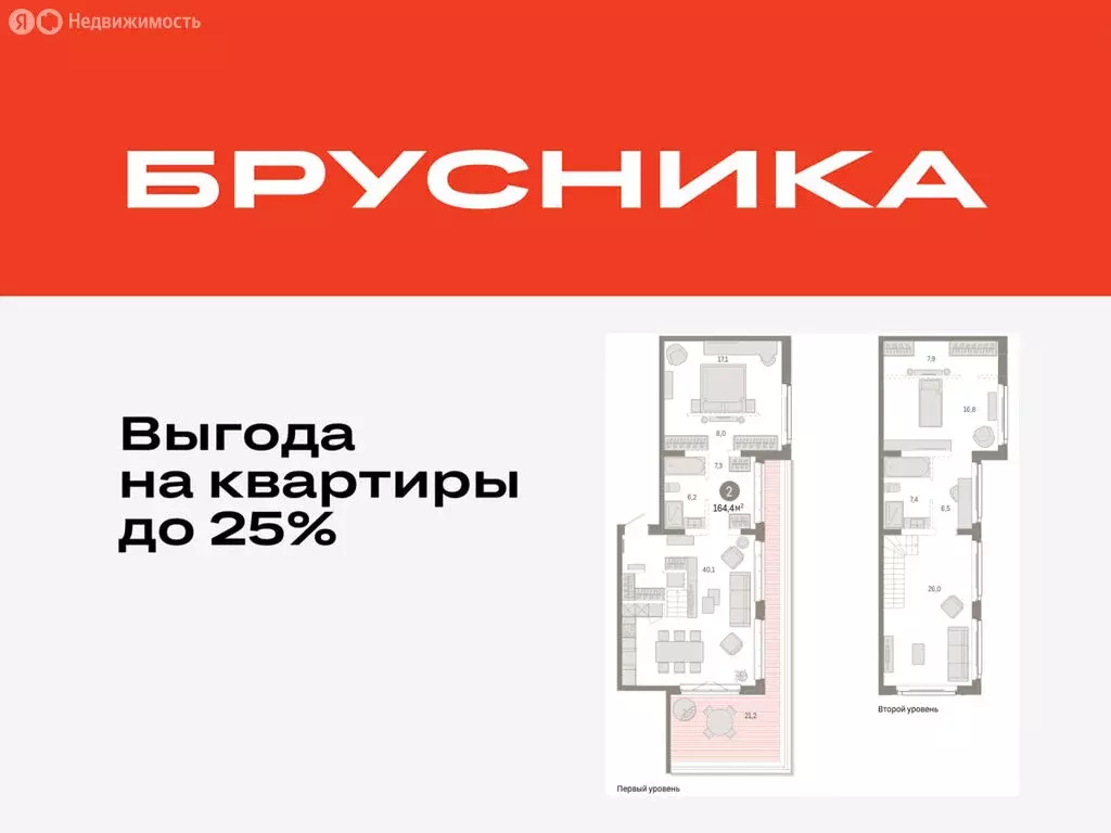 2-комнатная квартира: Тюмень, жилой комплекс На Минской (164.37 м) - Фото 0