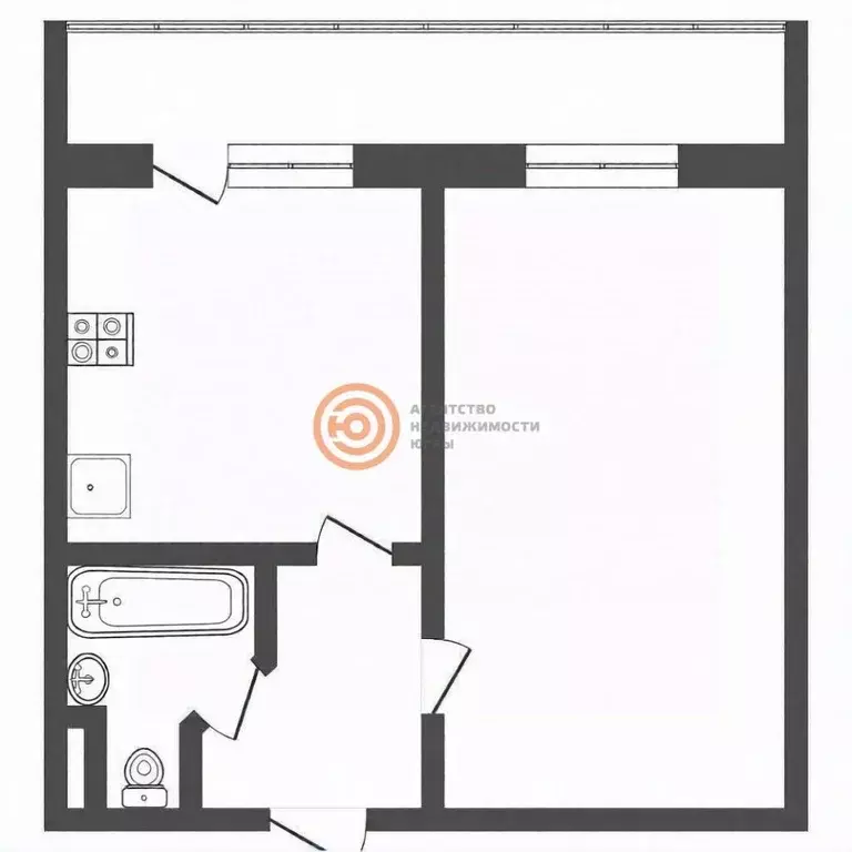 1-к кв. Тюменская область, Тюмень ул. Суходольская, 14 (35.0 м) - Фото 2