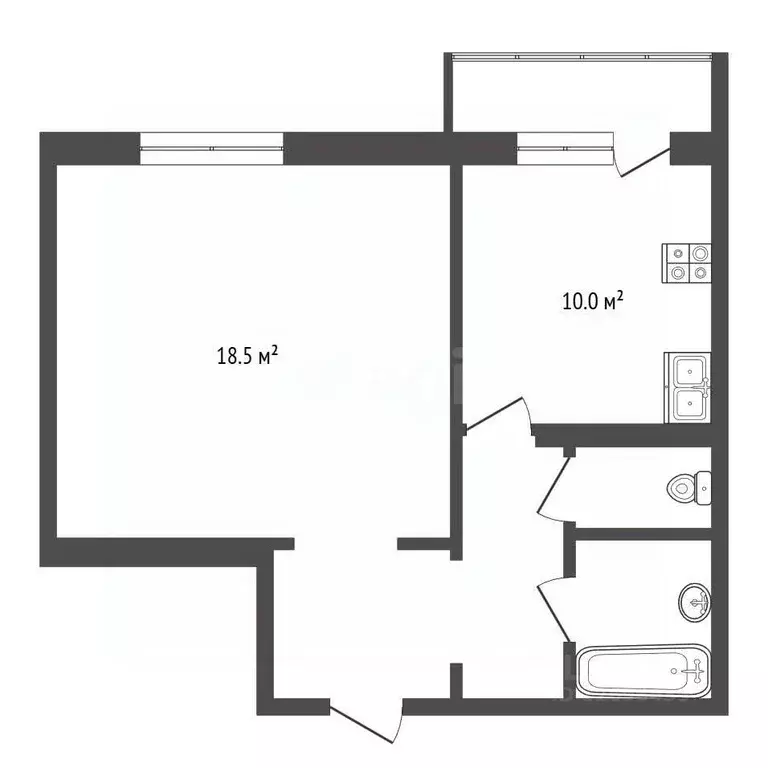 1-к кв. Москва Алтуфьевское ш., 89 (38.0 м) - Фото 2