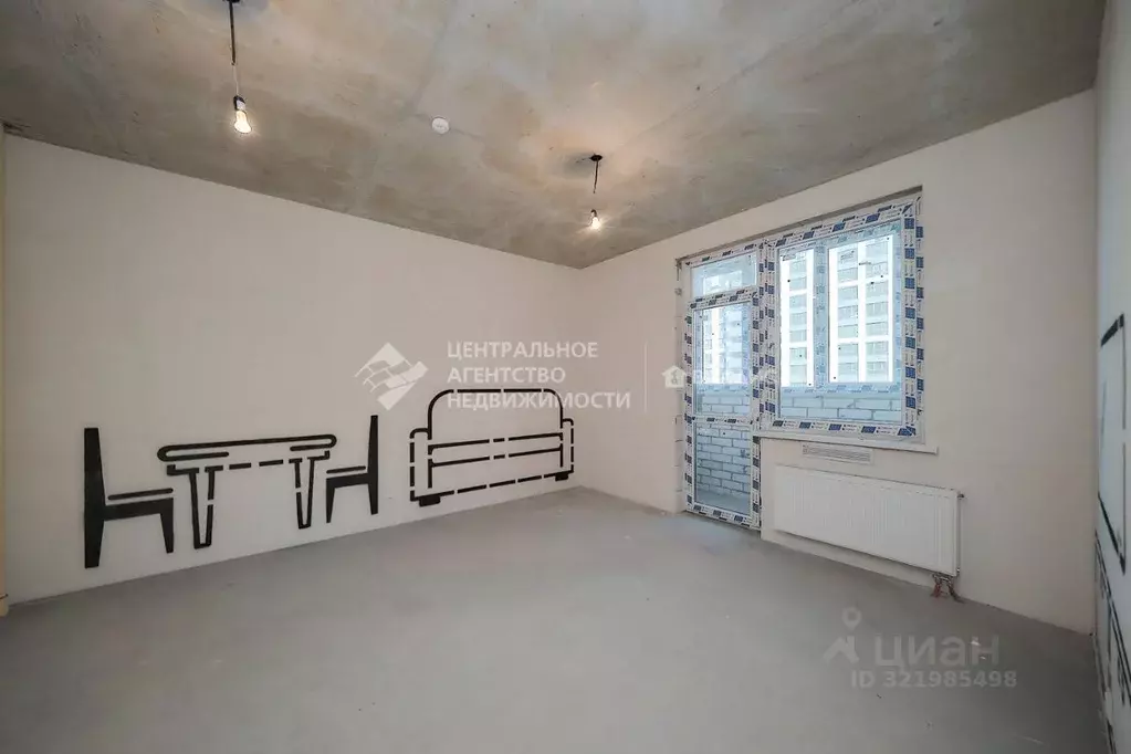 1-к кв. Рязанская область, Рязанский район, Дядьковское с/пос, с. ... - Фото 2