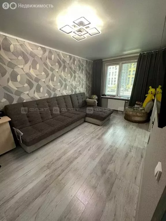 1-комнатная квартира: Казань, улица Александра Курынова, 11к1 (33 м) - Фото 1