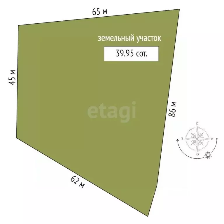 Участок в Брянская область, Брянский район, Отрадненское с/пос, с. ... - Фото 2