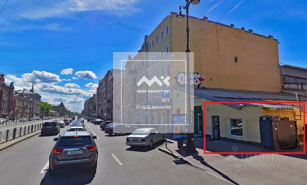 Помещение свободного назначения в Санкт-Петербург Лиговский просп., ... - Фото 1