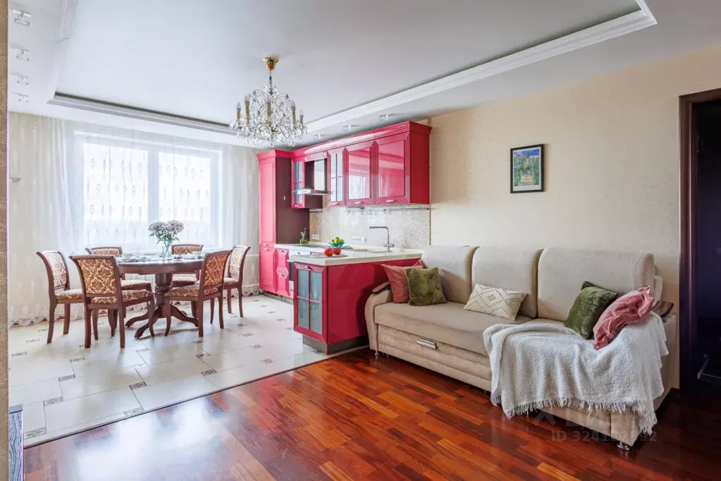 3-к кв. Московская область, Пушкино ул. 1-я Серебрянская, 21 (92.8 м) - Фото 2