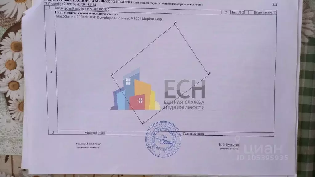 Участок в Калужская область, Ферзиковский район, Зудна с/пос, д. Зудна ... - Фото 2