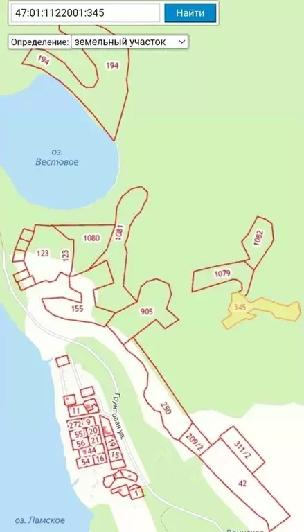 Участок в Ленинградская область, Выборгский район, Гончаровское с/пос, ... - Фото 1